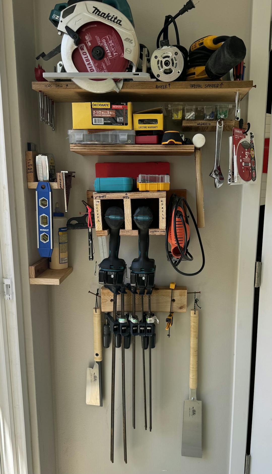 an image of a tool wall